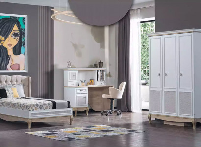 Armoire Armoire Mobilier Chambre Armoires Bois Grenier Ameublement Blanc
